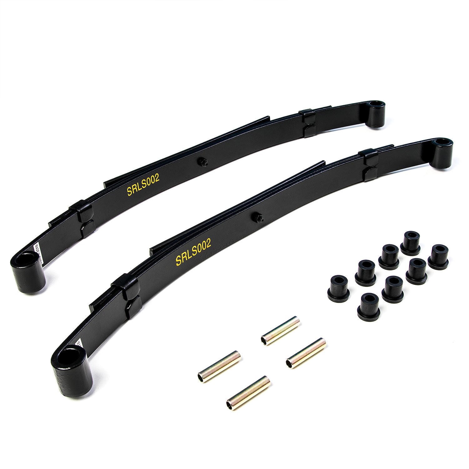 Club Car DS Golf Cart Rear Heavy Duty Leaf Springs With Bushing Kits (1981-Up)