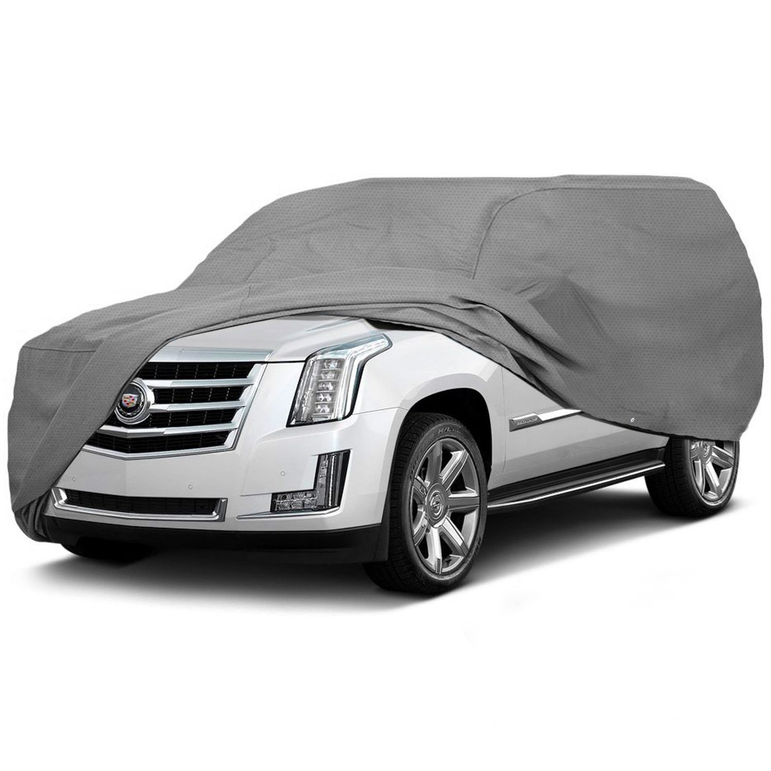 Superior SUV Car Cover - Gray - Fits SUVs / Pickup Trucks up to 22ft Length