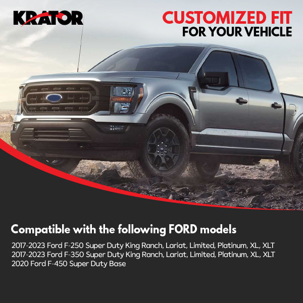 Krator Tailgate Assist for Ford F-250, F-350, F-450 Super Duty 2017-2023