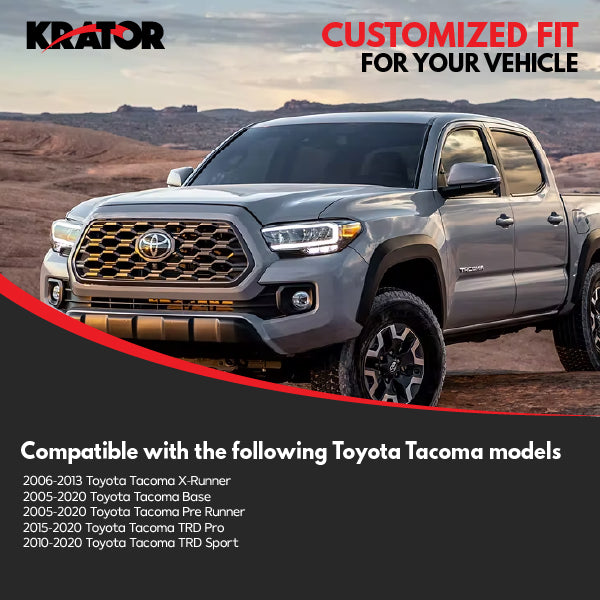 Krator Tailgate Assist for Toyota Tacoma X-Runner, Base, Pre-Runner 2005-2020