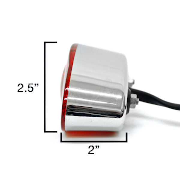 Cat Eye Custom Tail Brake Light License Plate Light