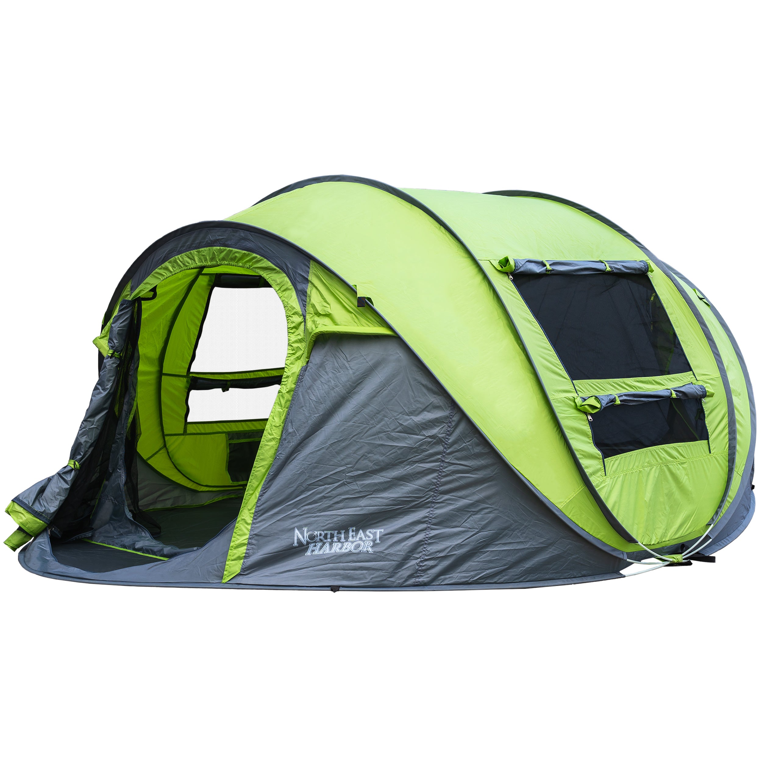 4-Person Instant Pop-up Tent Easy Setup Water Resistant Double