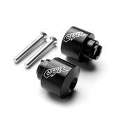 Black Honda "CBR" Engraved Bar Ends Weights Sliders - CBR 600 900 929 954 1000 "RR" and More! (1987-2013)