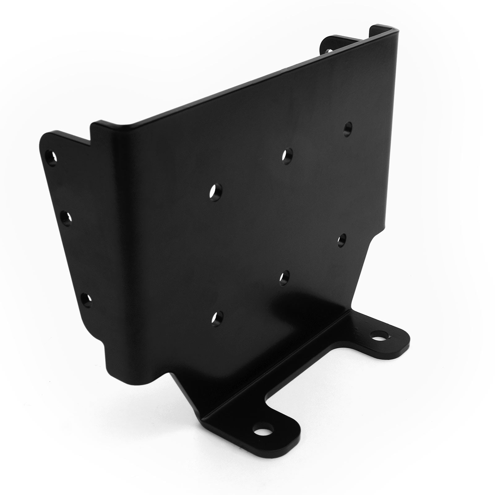 Heavy-Duty Steel ATV Winch Mount Bracket for Suzuki Eiger 400 Vinson 500 Models