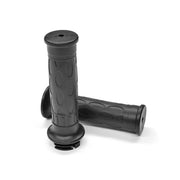 Universal OEM Motorcycle Street Bike Black Hand Grips (7/8")