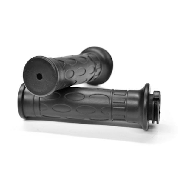 Universal OEM Motorcycle Street Bike Black Hand Grips (7/8")