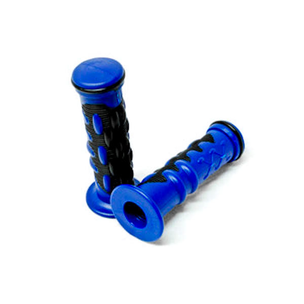Universal ATVs & PWC Rubber Comfort Hand Grips (7/8") - Blue