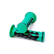 Universal ATVs & PWC Rubber Comfort Hand Grips (7/8") - Green