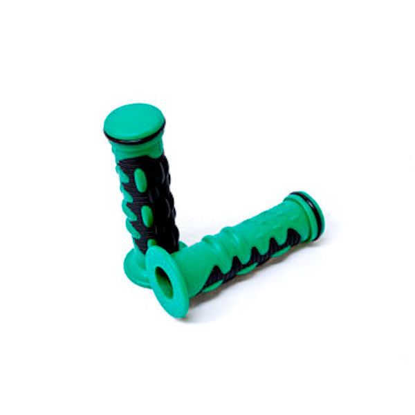 Universal ATVs & PWC Rubber Comfort Hand Grips (7/8") - Green