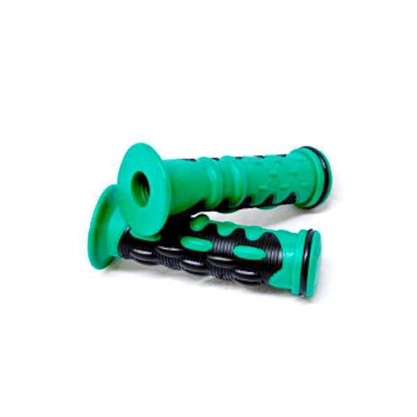 Universal ATVs & PWC Rubber Comfort Hand Grips (7/8") - Green