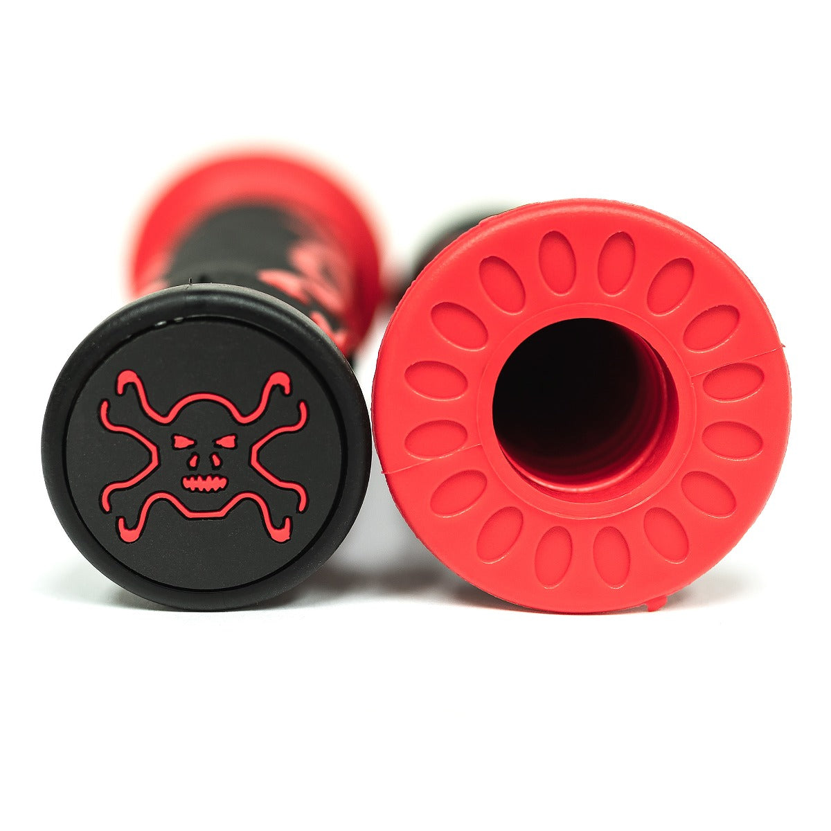 Universal ATVs & PWC Rubber Comfort Hand Grips (7/8") - Red