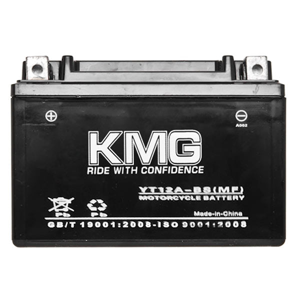 YT12A-BS Sealed Maintenance Free Battery 12V SMF Powersport Motorcycles Scooters ATVs