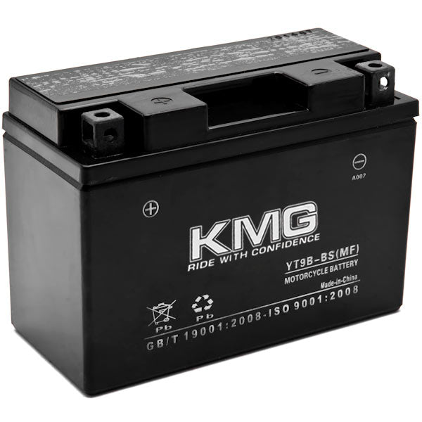 YT9B-BS Sealed Maintenance Free Battery 12V Powersport Motorcycle Scooter ATV
