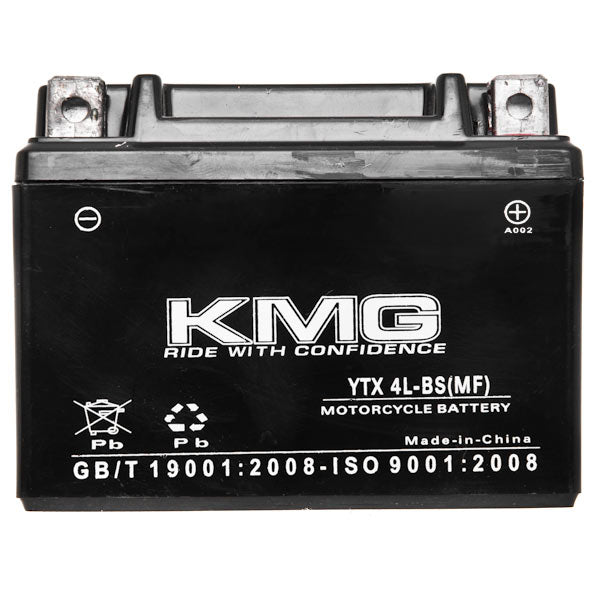 YTX4L-BS Sealed Maintenance Free Battery 12V SMF Powersport Motorcycles Scooters ATVs