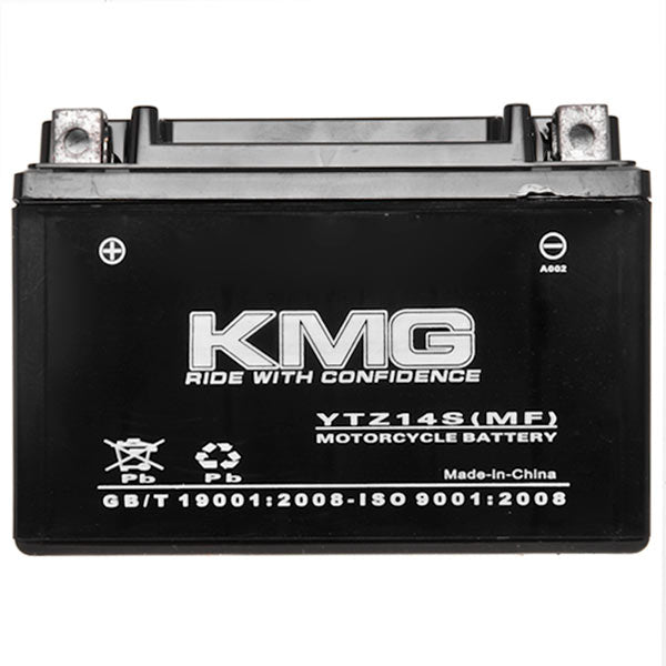 YTZ14S Sealed Maintenance Free Battery 12V SMF Powersport Motorcycles Scooters ATVs