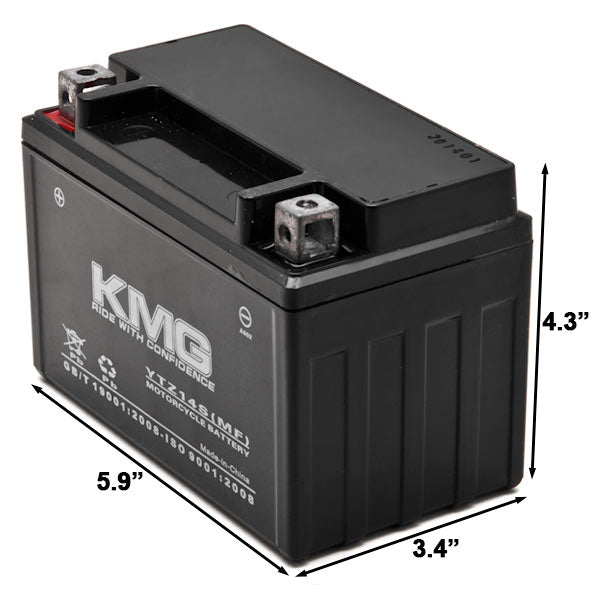 YTZ14S Sealed Maintenance Free Battery 12V SMF Powersport Motorcycles Scooters ATVs