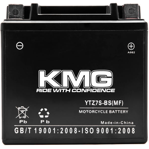 YTZ7S Sealed Maintenance Free Battery 12V Powersport Motorcycle Scooter ATV