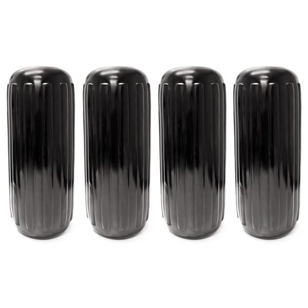 North East Harbor Inflatable Ribbed Boat Fender, 4pcs