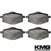 1987-1989 Yamaha YFZ 350 Banshee Front Non-Metallic Organic NAO Disc Brake Pads