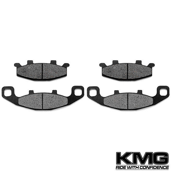1987-1990 Kawasaki ZX750 Ninja Front Non-Metallic Organic NAO Disc Brake Pads Set
