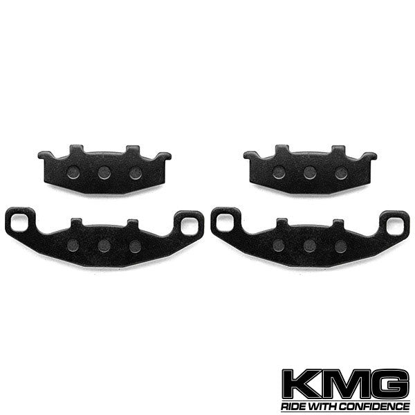 1987-1990 Kawasaki ZX750 Ninja Front Non-Metallic Organic NAO Disc Brake Pads Set