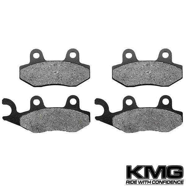 1993-1996 ATK All models Front + Rear Non-Metallic Organic NAO Brake Pads Set