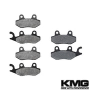 2011 CAN AM Commander 800 R Front + Rear Non-Metallic Organic NAO Brake Pads Set
