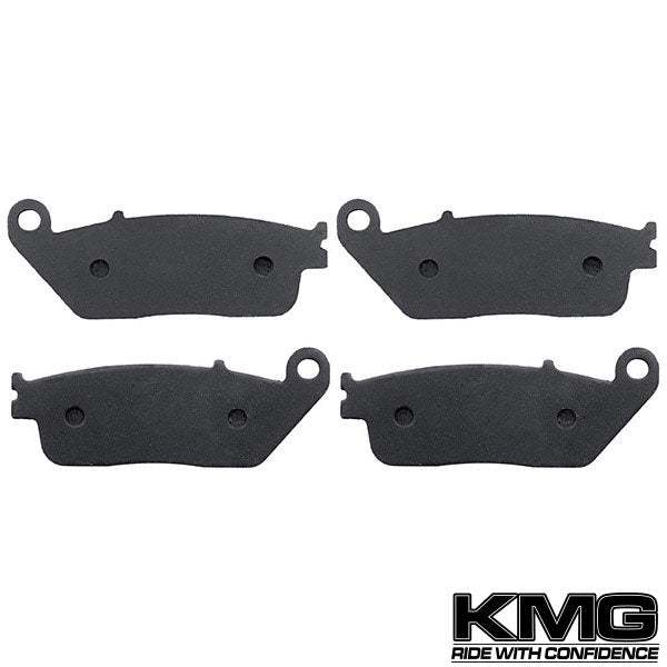 1989-1990 1994-1998 Honda PC 800 Pacific Coast Front Non-Metallic Organic NAO Disc Brake Pads Set