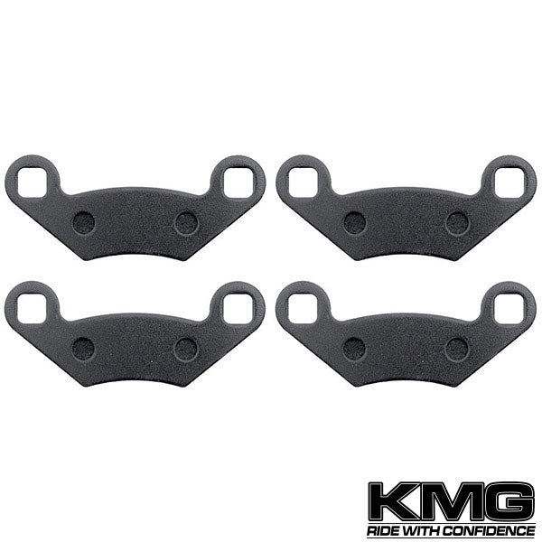 2008-2011 Polaris 400 Sportsman HO 4X4 Rear Non-Metallic Organic NAO Disc Brake Pads Set