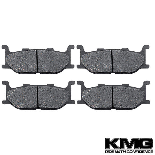 1999-2010 Yamaha XVZ 1300 Royal Star Venture Front Non-Metallic Organic NAO Disc Brake Pads Set