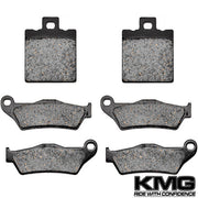 2005-2006 Ducati Multistrada 620 Front + Rear Non-Metallic Organic NAO Brake Pads