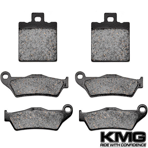 2005-2006 Ducati Multistrada 620 Front + Rear Non-Metallic Organic NAO Brake Pads