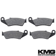 2008-2011 Honda TRX 700 XX Front Non-Metallic Organic NAO Disc Brake Pads Set