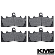 2005-2008 Kawasaki ZZR600 Front Non-Metallic Organic NAO Disc Brake Pads Set