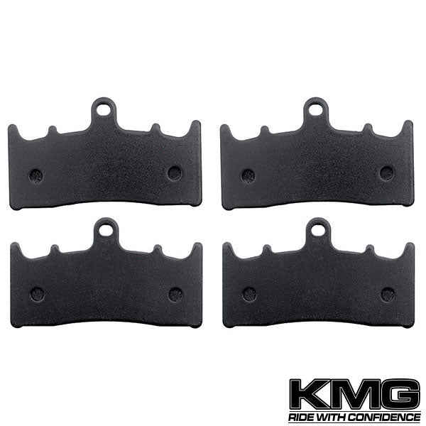 2005-2008 Kawasaki ZZR600 Front Non-Metallic Organic NAO Disc Brake Pads Set