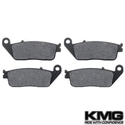1995-2003 Triumph Thunderbird Front + Rear Non-Metallic Organic NAO Brake Pads Set