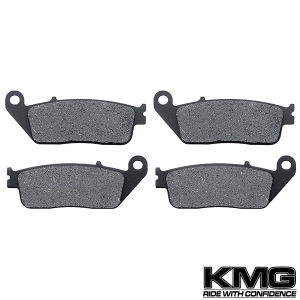 1995-2003 Triumph Thunderbird Front + Rear Non-Metallic Organic NAO Brake Pads Set