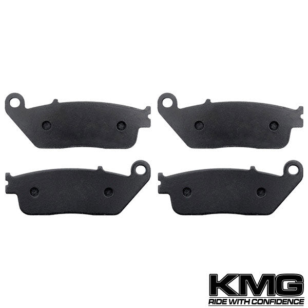 1995-2003 Triumph Thunderbird Front + Rear Non-Metallic Organic NAO Brake Pads Set