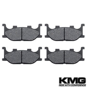 2004-2006 Yamaha FZ6 FZ600 (2 piston caliper) Front Non-Metallic Organic NAO Disc Brake Pads Set