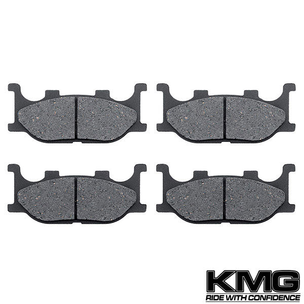 2004-2006 Yamaha FZ6 FZ600 (2 piston caliper) Front Non-Metallic Organic NAO Disc Brake Pads Set