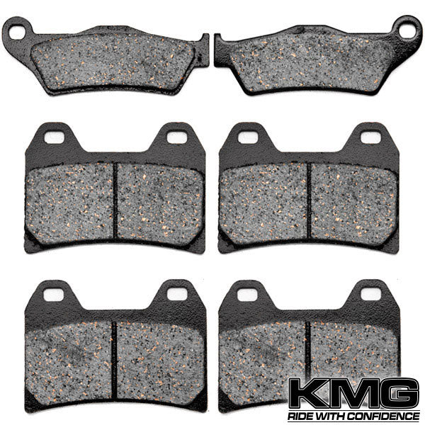 2001-2005 Aprilia RST Futura 1000 Front + Rear Non-Metallic Organic NAO Brake Pads