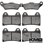 2005-2008 Moto Guzzi Griso 1100 Front + Rear Non-Metallic Organic NAO Brake Pads