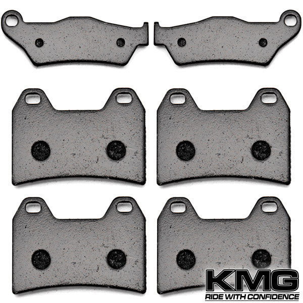 2001-2005 Aprilia RST Futura 1000 Front + Rear Non-Metallic Organic NAO Brake Pads