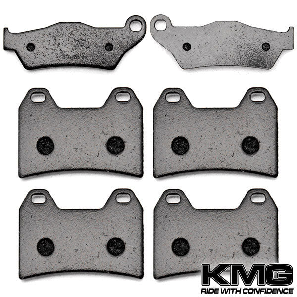 2006-2010 BMW F 800 S/ST Front + Rear Non-Metallic Organic NAO Brake Pads