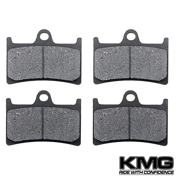 2008-2011 Yamaha XV 1700 Road Star Silverado S Front Non-Metallic Organic NAO Disc Brake Pads Set
