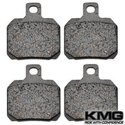 1999-2000 Bombardier Traxter 4X4 Front Non-Metallic Organic NAO Disc Brake Pads