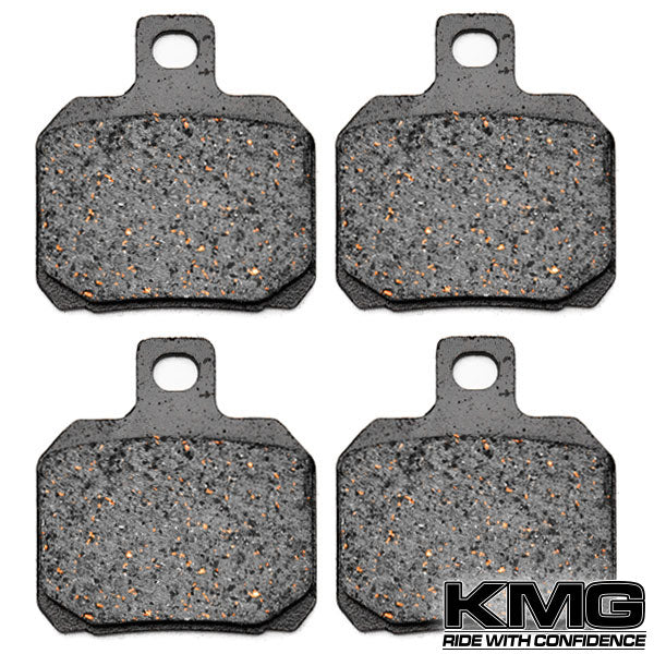 2001 Bombardier Traxter XL 4X4 Front Non-Metallic Organic NAO Disc Brake Pads