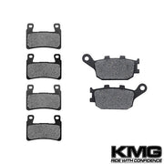 2001-2006 Honda CBR 600 F4i Sport Front + Rear Non-Metallic Organic NAO Brake Pads Set