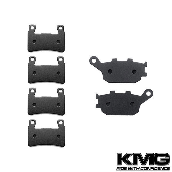 2001-2006 Honda CBR 600 F4i Sport Front + Rear Non-Metallic Organic NAO Brake Pads Set