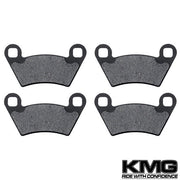 Polaris PPS UTV 2X4 Series 10 Front Non-Metallic Organic NAO Disc Brake Pads Set